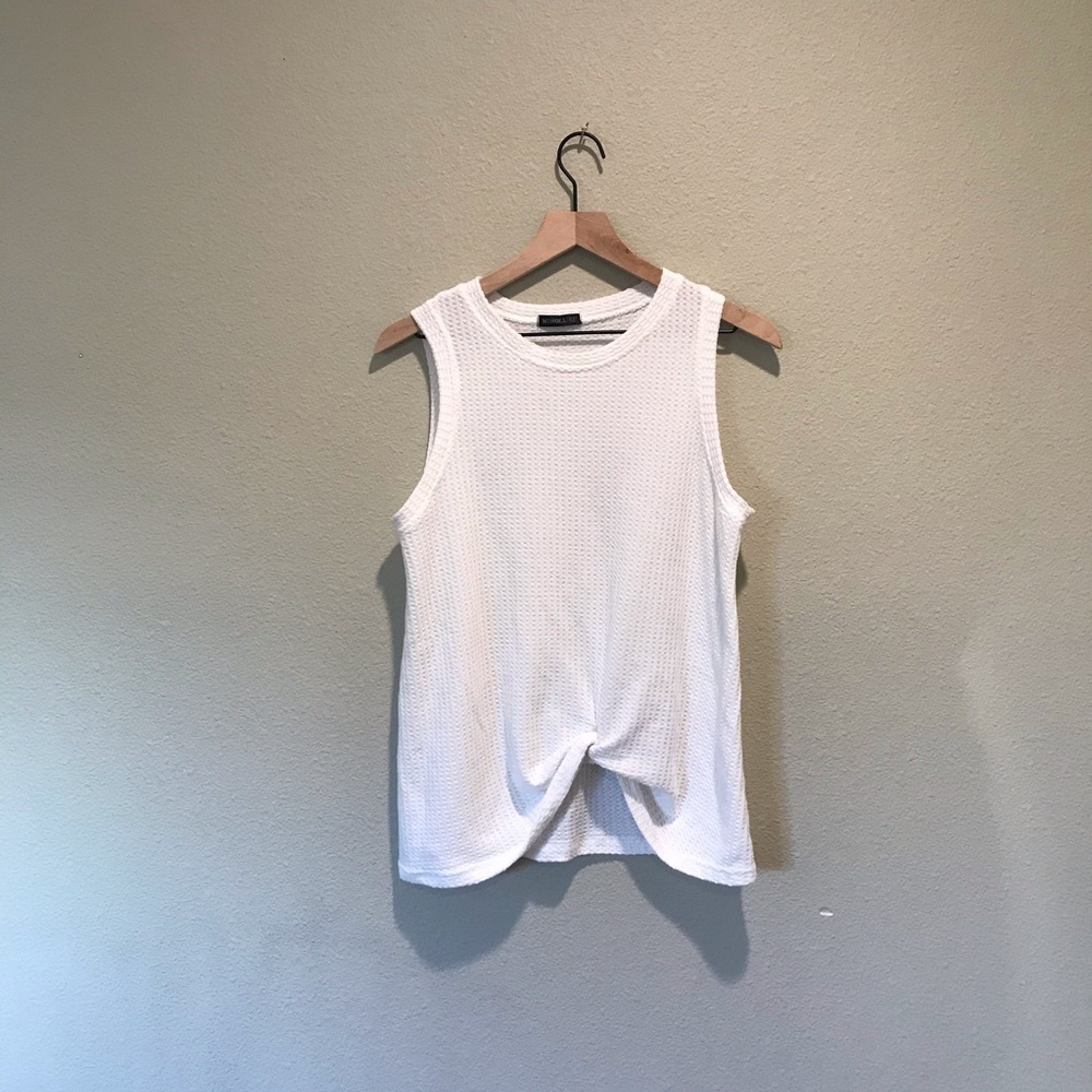 MIHOLL Waffle Knot Tank